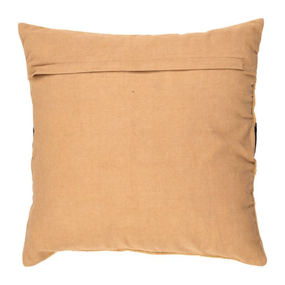 Housse de coussin 45x45cm - Beige et noir