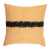 Housse de coussin 45x45cm - Beige et noir