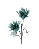 Fleur artificielle - Bleu