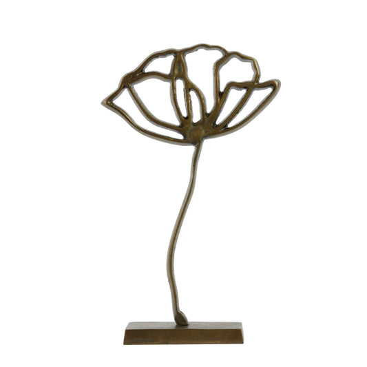 Fleur metal GM - bronze