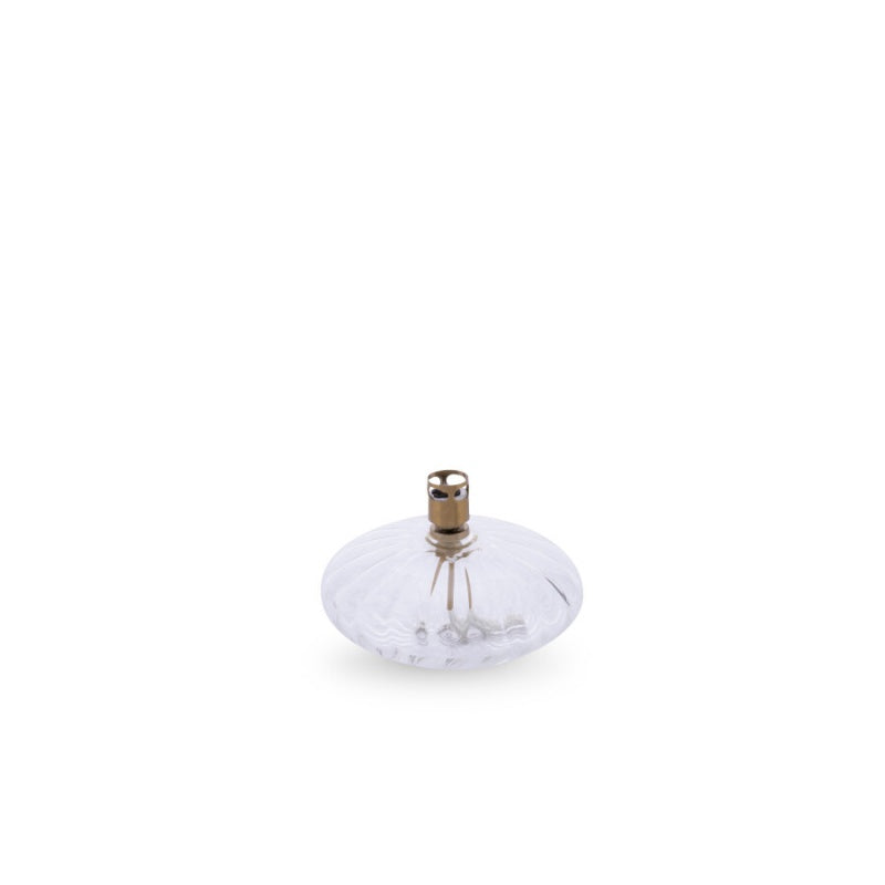 Lampe à huile galet élégant PM - Tranparent