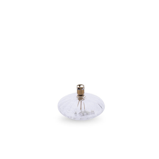 Lampe à huile galet élégant GM - Transparent