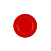 Assiette plate - Rouge