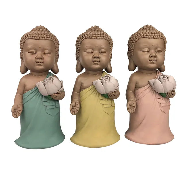 Bouddha mignon vert GM