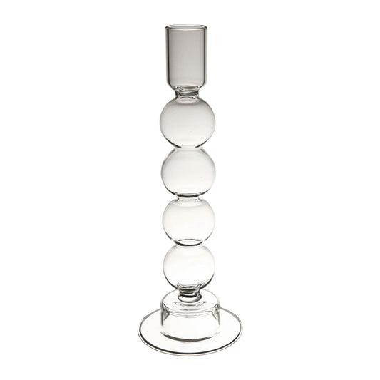Bougeoir boule GM - Transparent