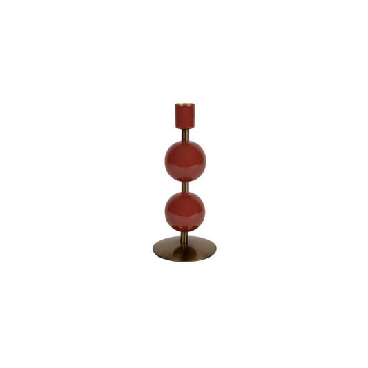 Bougeoir rouge