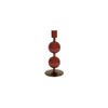 Bougeoir rouge