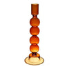 Bougeoir boule GM - Ambre