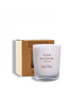 Bougie vegetale fleur de coton 180gr