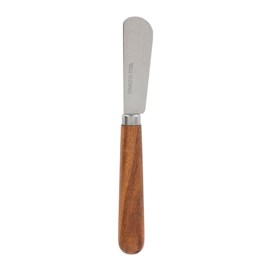 Couteau beurre en inox et bois naturel