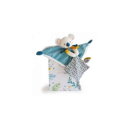 Doudou - Bleu et blanc