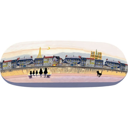 Etui à lunettes chats de Paris - Multico pastel