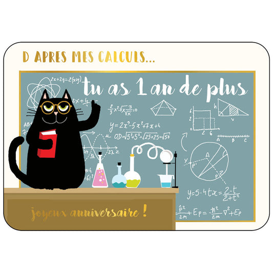 Carte postale - Anniversaire