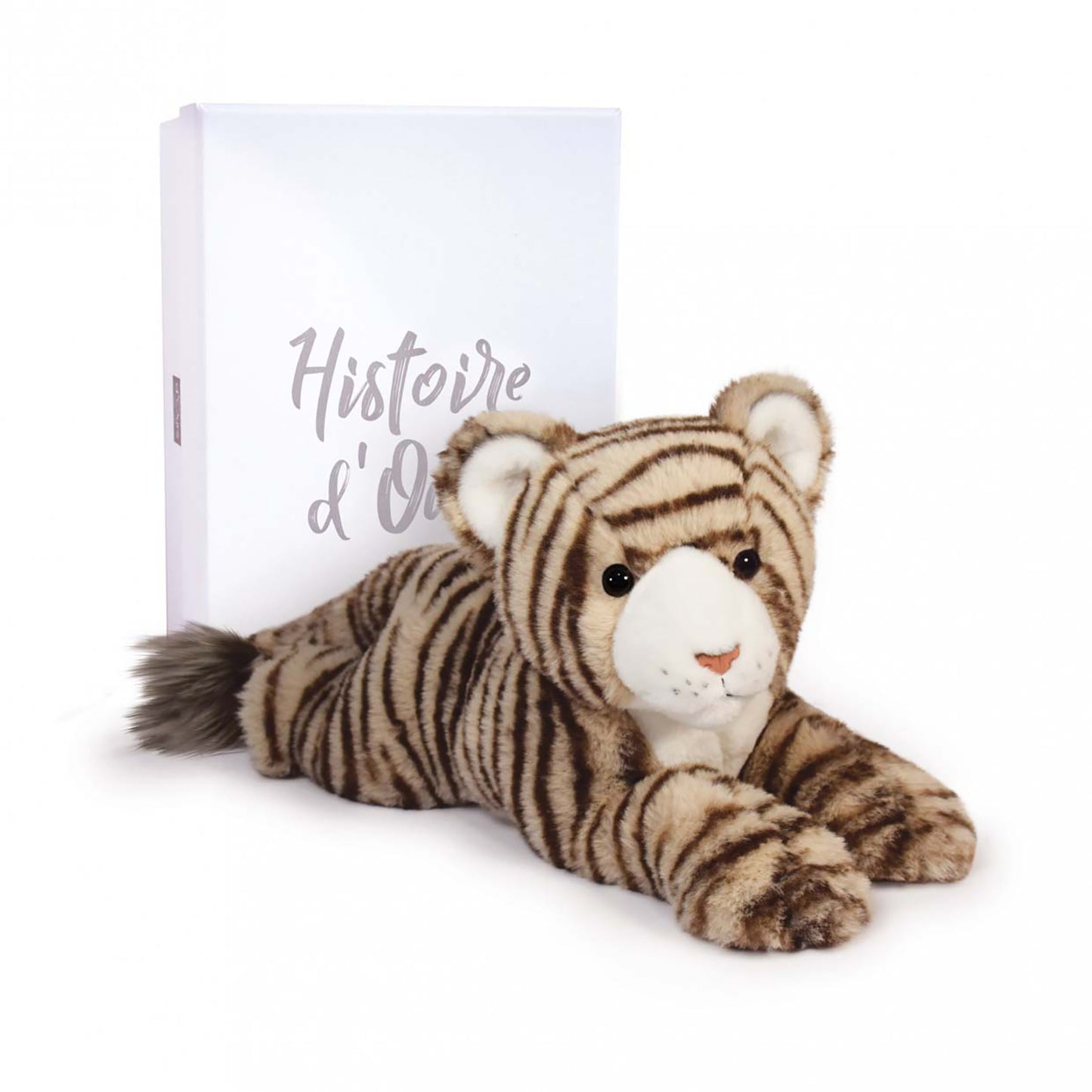 Peluche tigre - Beige et marron