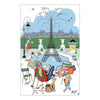 Torchons Les Jardins Parisiens - Blanc