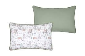 Koda coussin vert - 100% coton