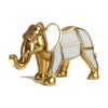Éléphant décoratif à miroirs - Doré