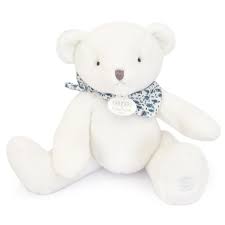 L'ours doudou - Blanc