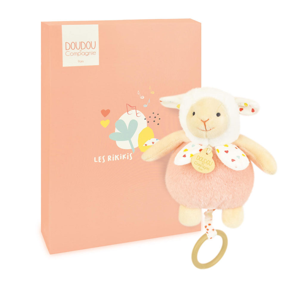 Peluche musicale mouton