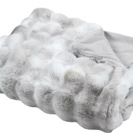 Plaid nuage Perle GM