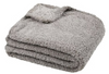Plaid polyestere naturel GM