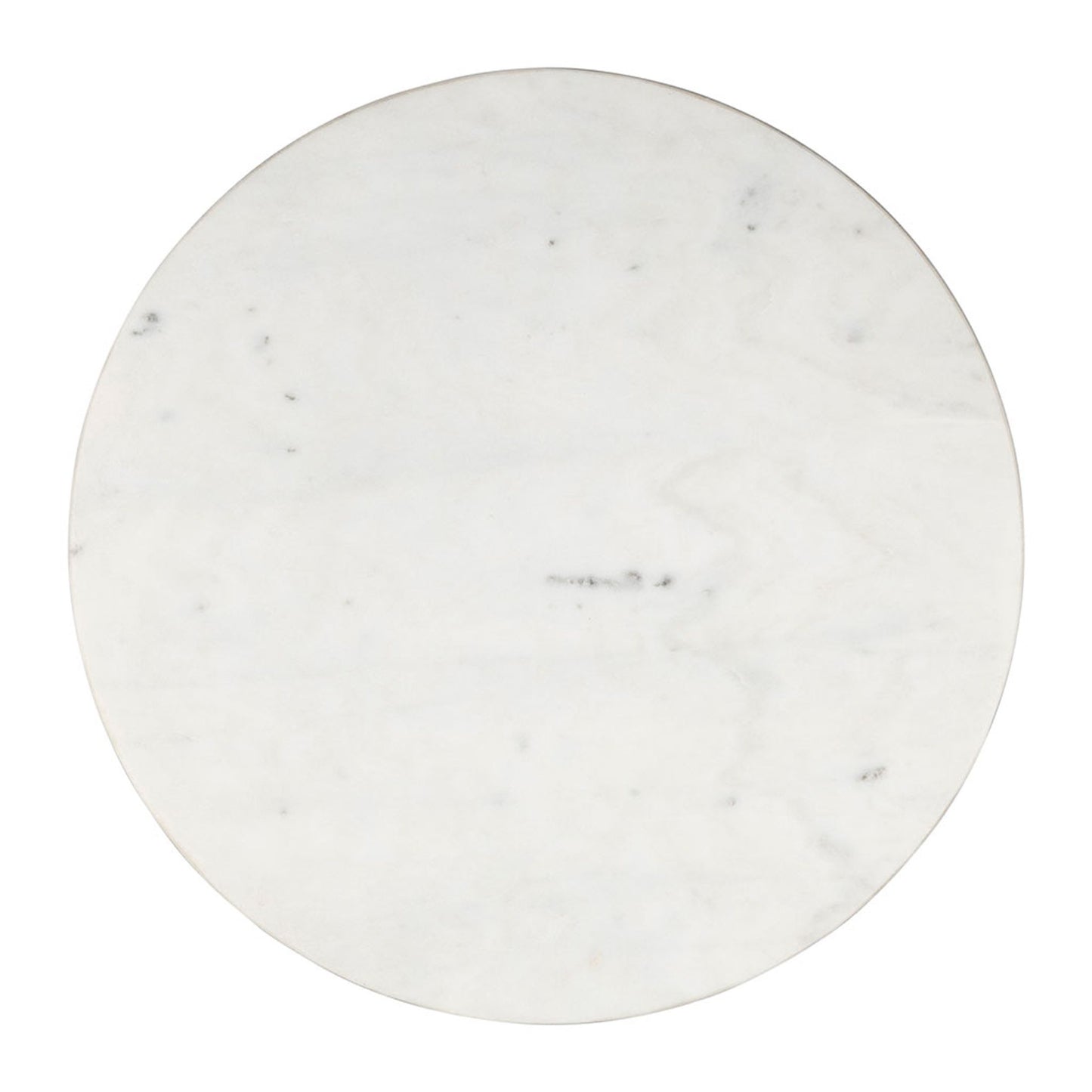 Plateau en marbre blanc