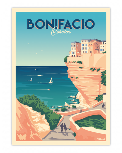 Poster vintage bonifacio