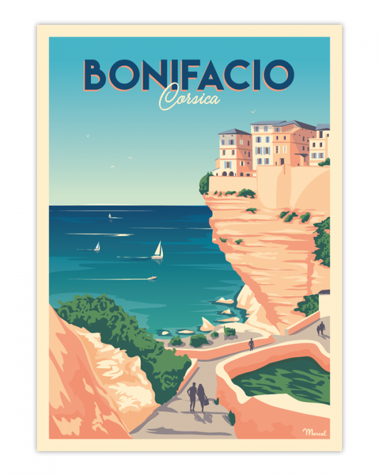 Poster vintage bonifacio