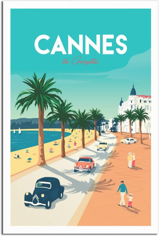 Poster vintage cannes