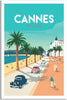 Poster vintage cannes