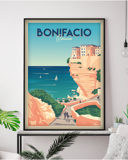 Poster vintage bonifacio