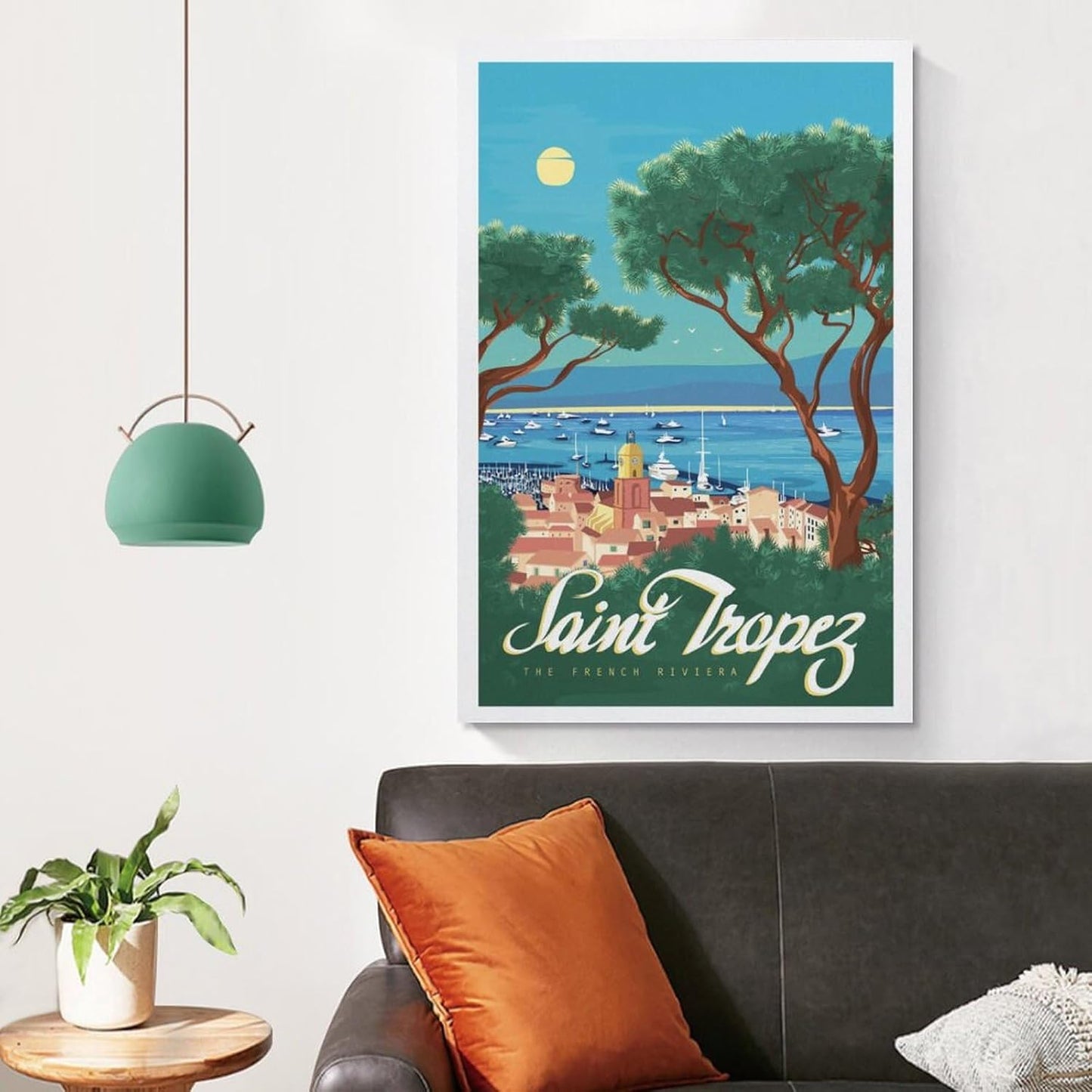 Poster vintage saint-tropez