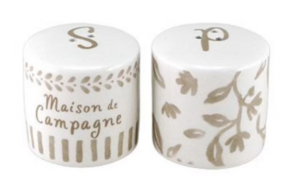 Set poivre et sel maison de campagne