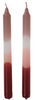 Set de 2 bougies flambeaux - cocon