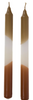 Set de 2 bougies flambeaux - Dune