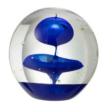 Sulfure boule - bleu