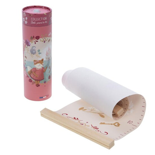Toise murale beige