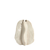 Mini vase coquillage 16.5cm - crème