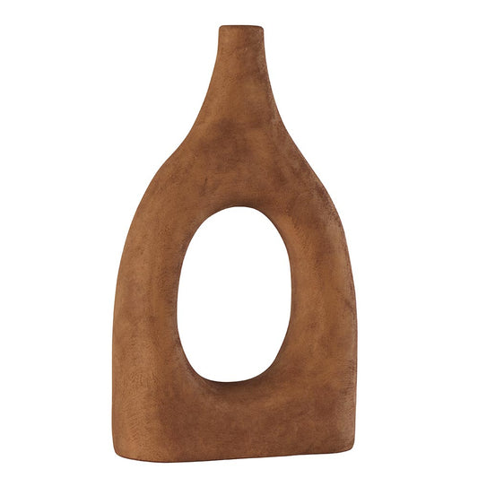 Vase déco - terracotta
