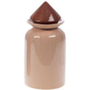 Vase triangle - taupe