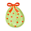 Assiette décorative œuf de Pâques - Vert