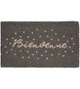 Paillasson bienvenue forme demi-lune