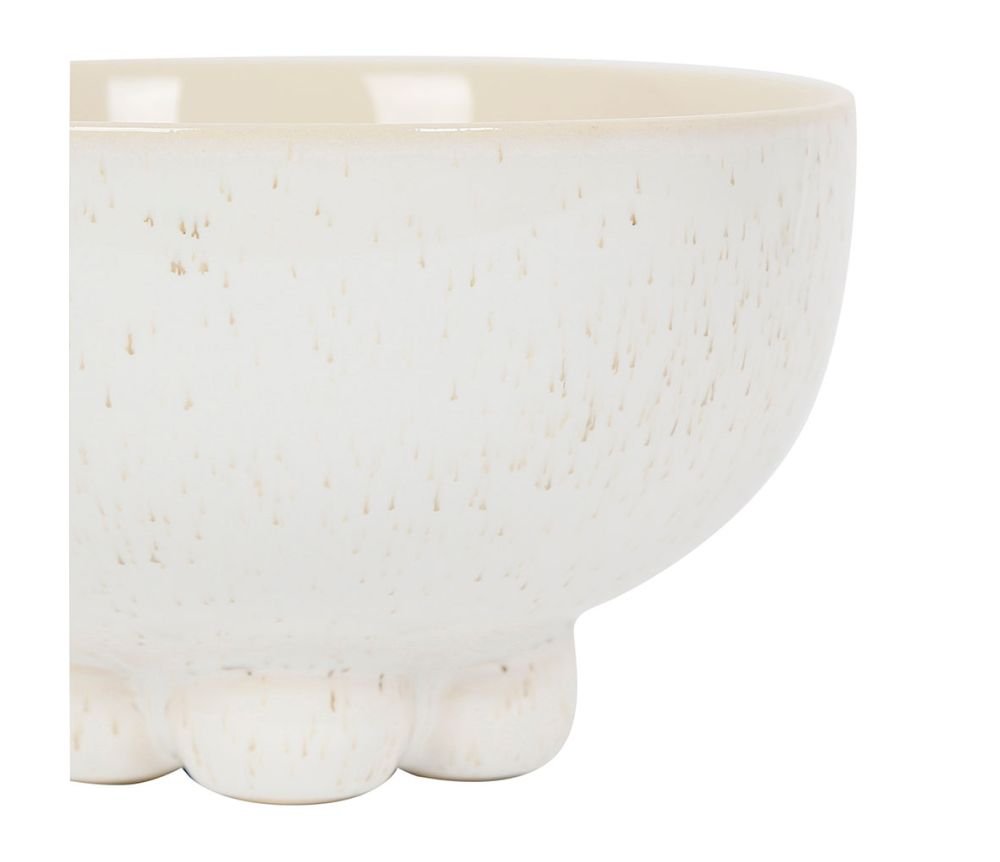 Bol organic GM - Blanc moucheté