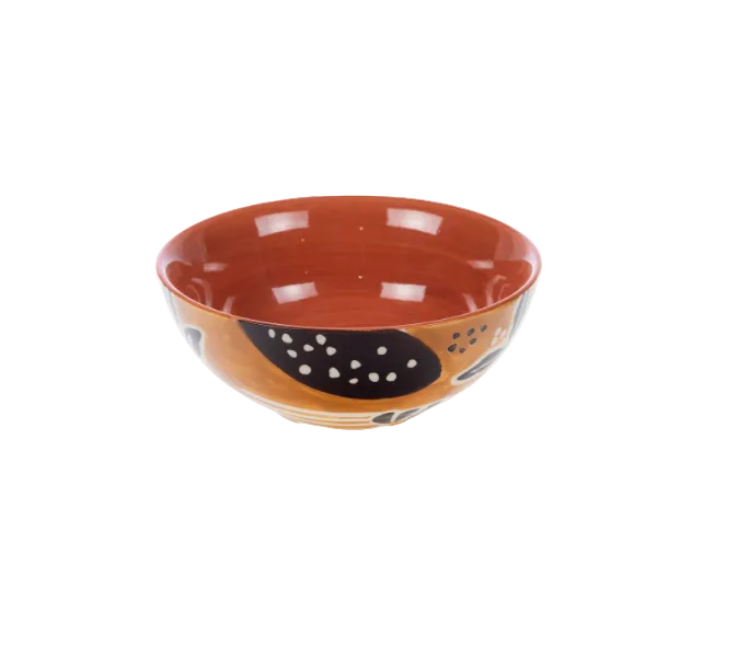 Mini bol - Orange marron