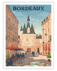 Poster vintage bordeaux