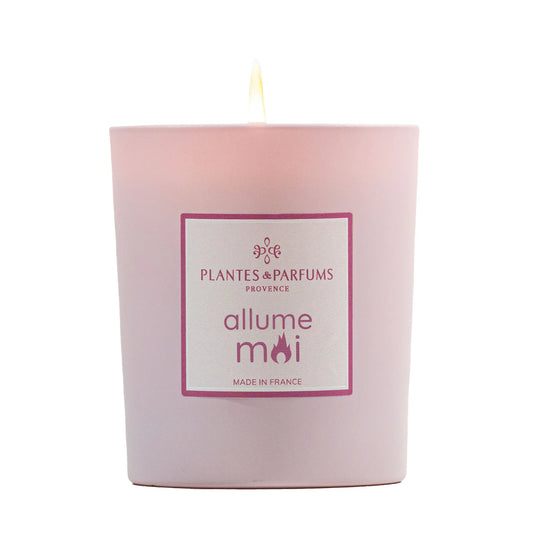 Bougie végetale "allume moi" 180gr
