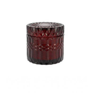 Bougie collection facette - rouge patchouli 220g