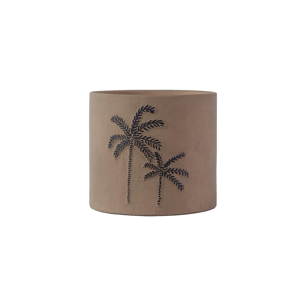 Cache pot Palmier PM - Sable