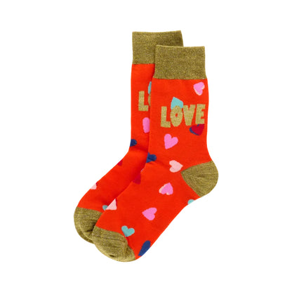 Chaussettes Sublime de la tête aux pieds - Violet et rose