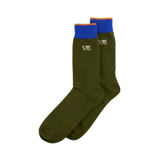 Chaussettes Yunik - Vert et bleu